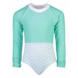 Maillot de bain anti-UV pour filles Vert, Snapper Rock