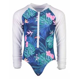 Maillot de bain anti-UV pour filles Bleu , Snapper Rock