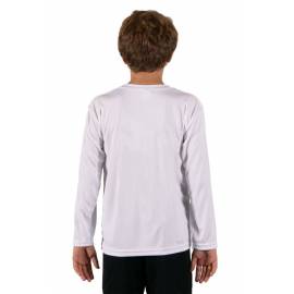 T-shirt de plage anti-UV pour enfants Blanc, Vapor Apparel