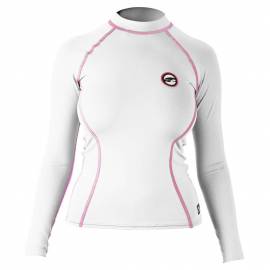 T-shirt de bain anti-UV pour femmes Blanc, Prolimit