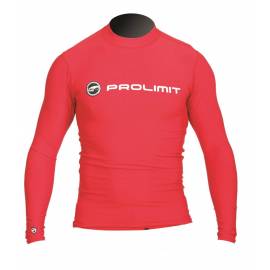 T-shirt de bain anti-UV pour hommes Rouge, Prolimit