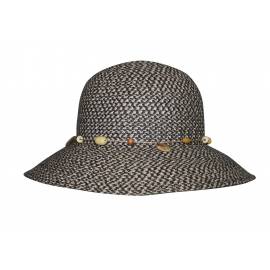 Chapeau de soleil anti-UV pour femmes  Noir, Rigon