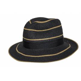 Chapeau de soleil anti-UV pour femmes Noir, Rigon