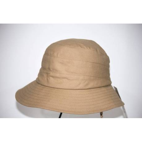 Chapeau de soleil anti-UV pour femmes Beige, Rigon