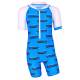 Combinaison anti-UV pour bébé - manches courtes Oldtimer - Blue clair, JUJA