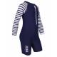 Combinaison anti-UV pour bébé - manches longes  Stripy Bleu foncé, JUJA