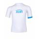 T-shirt anti-UV pour enfants - manches courtes Solid Blanc, JUJA