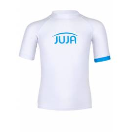 T-shirt anti-UV pour enfants - manches courtes Solid Blanc, JUJA