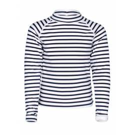 T-shirt anti-UV pour filles - manches longues  Sailor Blanc/Bleu, JUJA