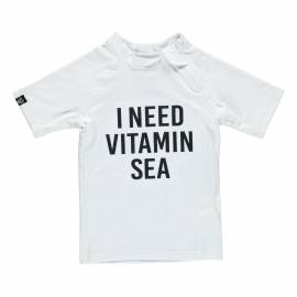 T-shirt de bain anti-UV pour enfants Vitamin Sea Blanc, Beach & Bandits