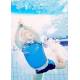 EasySwim - Gilet de flottaison anti-UV pour garçon  Fun Bleu, EasySwim