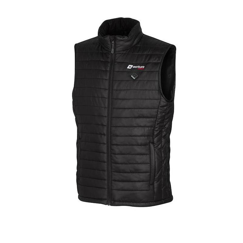 Gilet chauffant sans manches homme, Venture Heat, 4 zones de chauffe.