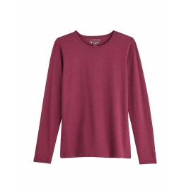 T shirt anti UV pour femme - Manches longues - Morada - Cranberry