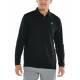 Polo Sport anti UV  pour homme - Manches longues - Erodym Golf - Noir