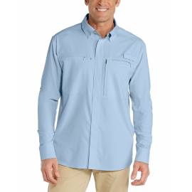 Chemise anti UV pour homme - Baraco - Bleu clair