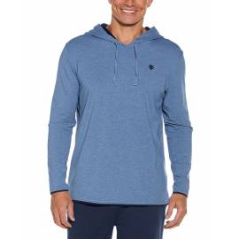 Sweat à capuche anti UV pour homme - Oasis - Pacific Blue