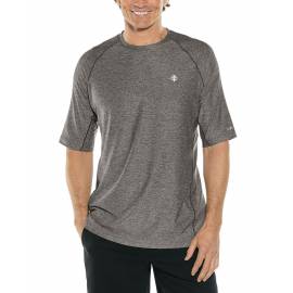 T shirt anti UV Sport pour homme - Performance Agilité - Charbon