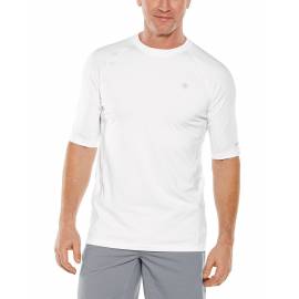 T shirt anti UV Sport pour homme - Performance Agilité - Blanc