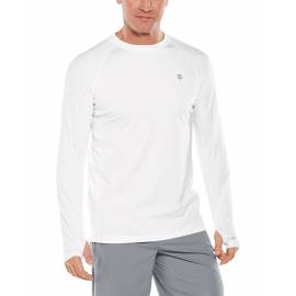 T shirt anti UV Sport- Manches longues - Performance Agilité - Blanc