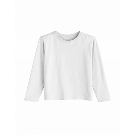 T shirt UV pour Enfant en bas âge - Manches longues - Coco Plum - Blanc