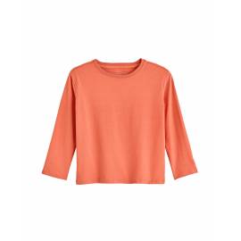 T shirt UV pour Enfant en bas âge - Manches longues - Coco Plum - Corail MOU