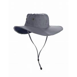 Chapeau de soleil anti-UV pour homme - Gris