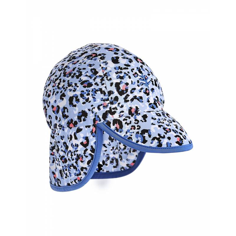 Chapeau Anti Uv Pour Bebe Avec Rabat Splashy Cheetah Coolibar Chapeau Anti Uv Pour Bebe Avec Rabat Splashy Cheetah Coolibar