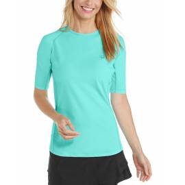 T shirt de bain femme anti UV - Hightide - Tropical Monnaie