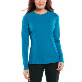 T shirt de bain femme anti UV - Manches longues - Hightide - Teal Nordic