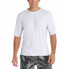 T shirt de bain pour homme - Rash Garde Ultime - Blanc