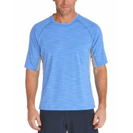 T shirt  de bain pour homme - Rash ultime Garde - Surf Blue