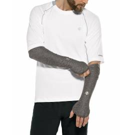 Manches Performance anti UV pour homme - Backspin - Charbon