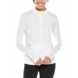 Veste de bain anti UV pour femme - Malawi - Blanc