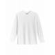 T Shirt anti UV pour homme - col en V Manches longues - Morada - Blanc