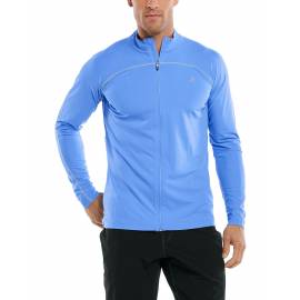T shirt de bain anti UV pour homme - Minorque - Surf Blue