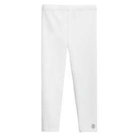 Legging anti-UV pour fille - Blanc