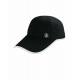 Casquette sport anti UV pour enfant - Lenny - Noir / Blanc