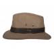 Chapeau anti-UV Fedora pour homme - Okaton - Brune