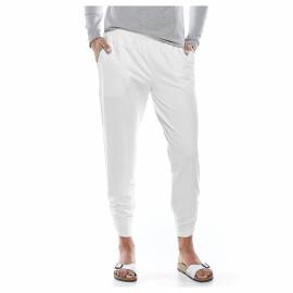 Pantalon de plage anti-UV pour femme - Blanc