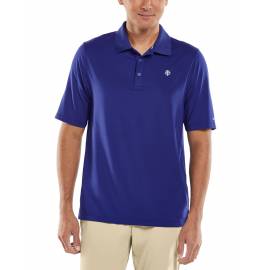 Polo Sport anti UV pour homme - Erodym Golf - Midnight Blue