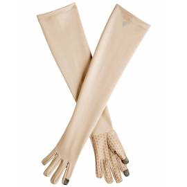Gants résistants aux UV avec Manches longues pour adulte - Culebra - Beige