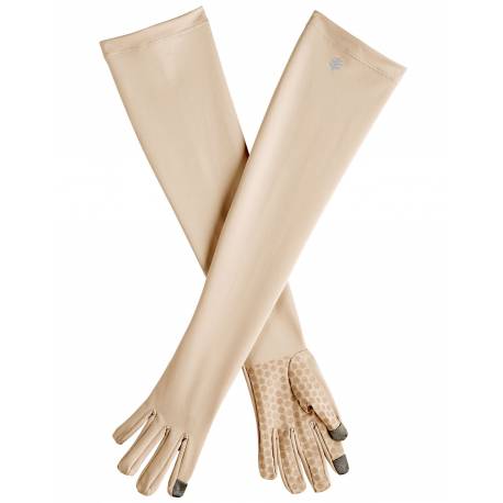 Gants résistants aux UV avec Manches longues pour adulte - Culebra - Beige