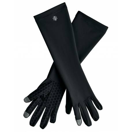 Gants résistants aux UV avec Manches pour adulte - Bona - Noir