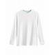 T Shirt anti UV pour homme - Manches longues - LumaLeo - Blanc