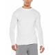 T Shirt anti UV pour homme - Manches longues - LumaLeo - Blanc