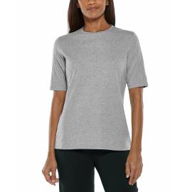 T Shirt anti UV pour femme - Morada Tous les jours - Gris