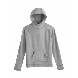Sweat avec capuche anti Uv pour enfant - LumaLeo - Gris