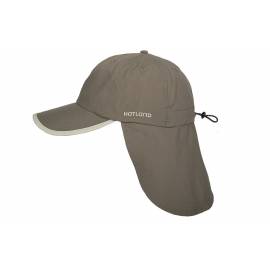 Casquette anti-UV avec protection du cou pour homme - Anti-Moustique Pierre - Vert olive