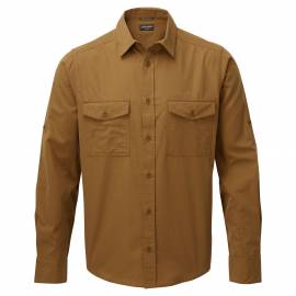 Chemise anti-UV pour hommes - Manches longues - Kiwi - Caoutchouc