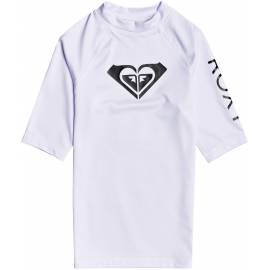 T-shirt de anti-UV de bain pour jeune fille - Whole Hearted - Blanc